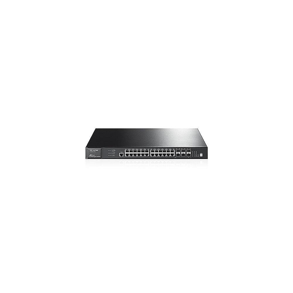 TP-LINK Stackable JetStream-24Port-Gbit-L3-Managed Switch mit 10Gbps-SFP -Slots, TP-LINK, Stackable, JetStream-24Port-Gbit-L3-Managed, Switch, 10Gbps-SFP, -Slots