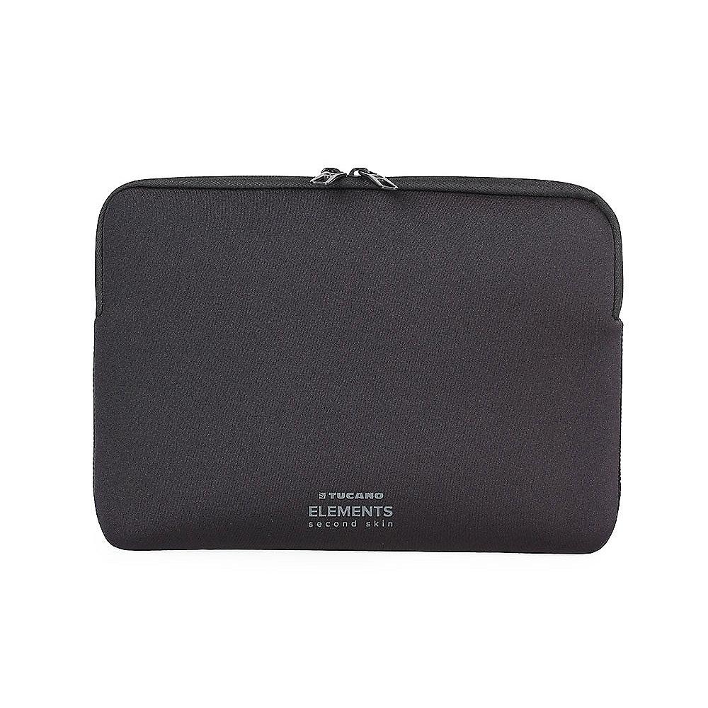 Tucano Second Skin New Elements Sleeve für MacBook 12" schwarz