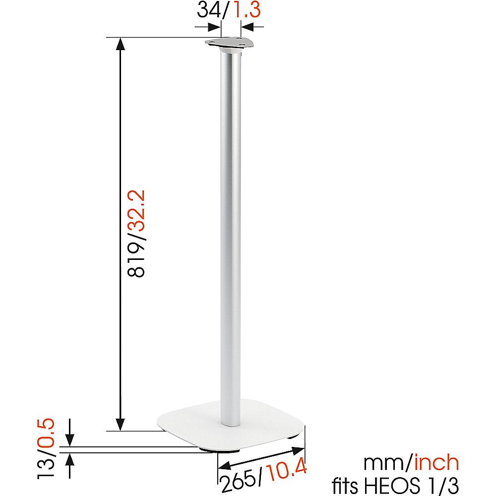 Vogels SOUND 5313  Standfuß für Denon Heos 1 3 weiß