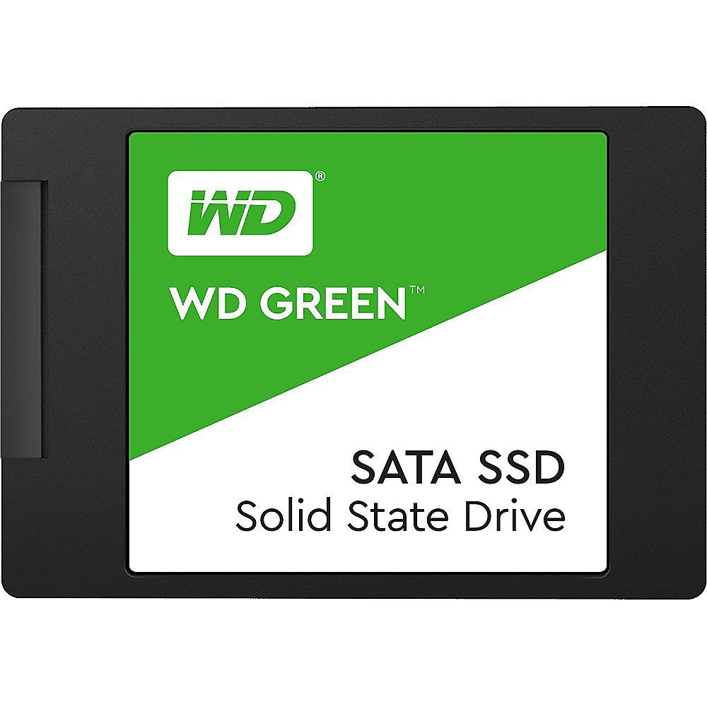 WD Green 3D NAND SATA SSD 480GB 6Gb/s 2.5zoll, WD, Green, 3D, NAND, SATA, SSD, 480GB, 6Gb/s, 2.5zoll