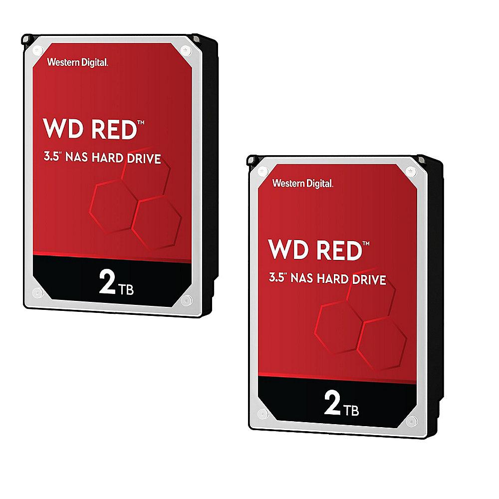 WD Red 2er Set WD20EFRX - 2TB 5400rpm 64MB 3.5zoll SATA600