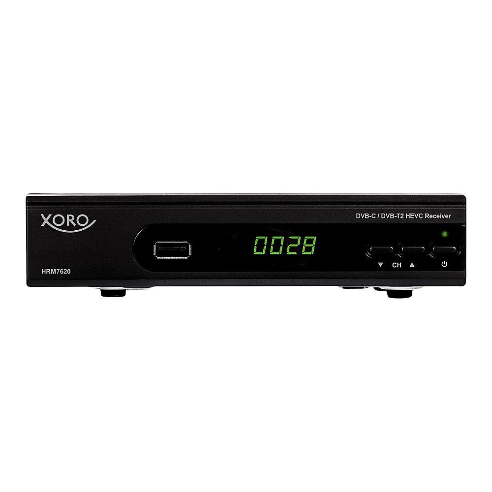 Xoro HRT 7620 FullHD HEVC DVBT/T2 Receiver HDTV, HDMI, SCART, USB 2.0,PVR