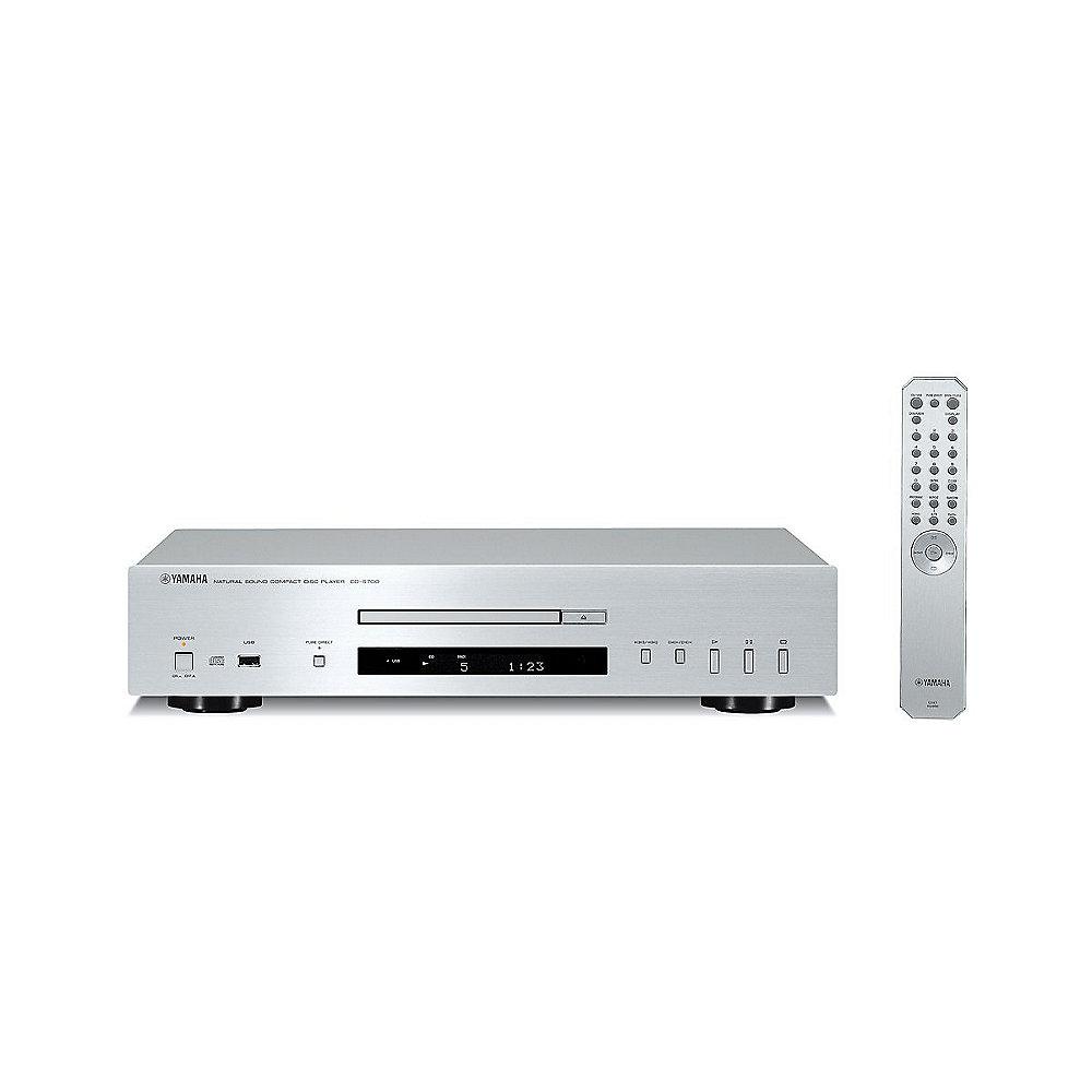 Yamaha CD-S700 CD-Player silber mit USB-Wiedergabe